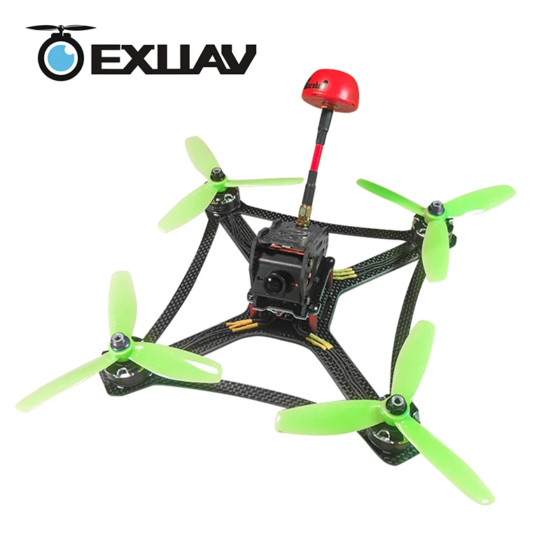 

EXUAV Dalrc XR220 RC FPV Racing Drone Package 220MM Wheelbase 3.5mm Arms Carbon Fiber Frame Kit X Structure For DIY Toys