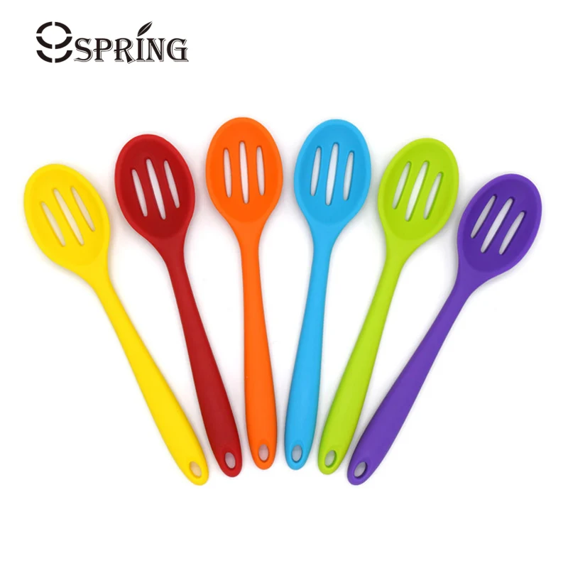 Premium Silicone Slotted Spoon Non-Stick Large Silicone Scoop Long Handled Drain Serving Spoon Colorful Silicone Cooking Utensil
Premium Silicone Slotted Spoon Non-Stick Large Silicone Scoop Long Handled Drain Serving Spoon Colorful Silicone Cooking Utensil
