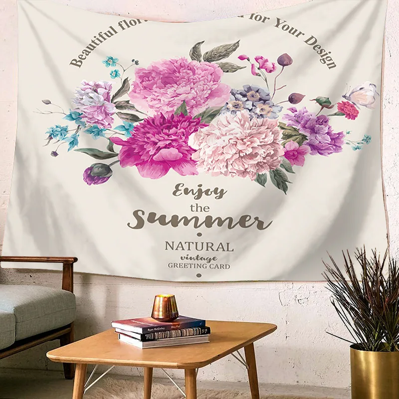 Flowers And Flowers Tapestries Pattern Wall Hanging Cloth Tapestries Home Decor Decoration Bedroom Dormitory Restaurant
Flowers And Flowers Tapestries Pattern Wall Hanging Cloth Tapestries Home Decor Decoration Bedroom Dormitory Restaurant