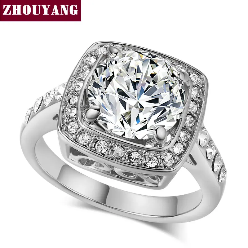 ZHOUYANG Top Quality ZYR071 Crystal Ring Silver Color Austrian Crystals Full Sizes Wholesale
ZHOUYANG Top Quality ZYR071 Crystal Ring Silver Color Austrian Crystals Full Sizes Wholesale