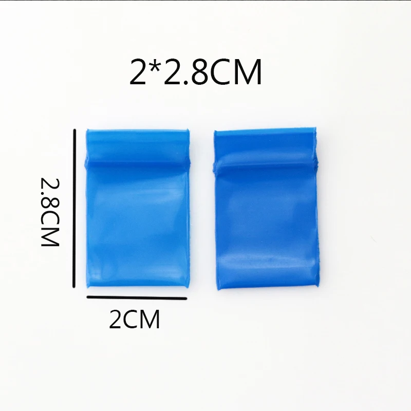 300pcs/lot Plastic Zip Bag 2x2.8cm Mini Blue Ziplock Zip Zipped Lock Reclosable Poly Bag Jewelry Findings Gift Packaging Bags
300pcs/lot Plastic Zip Bag 2x2.8cm Mini Blue Ziplock Zip Zipped Lock Reclosable Poly Bag Jewelry Findings Gift Packaging Bags