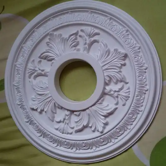Chandelier Ceiling Plate Rosette Pu Decorative Ceiling Rose