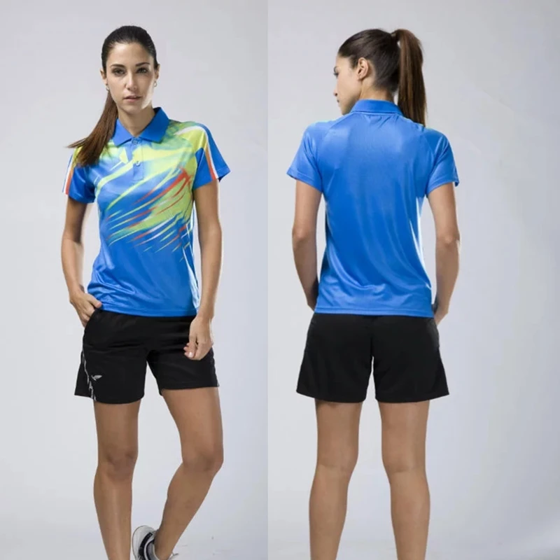Quick dry table tennis clothing women badminton shirt and shorts breathable table tennis clothes print table tennis uniforms DIY
Quick dry table tennis clothing women badminton shirt and shorts breathable table tennis clothes print table tennis uniforms DIY