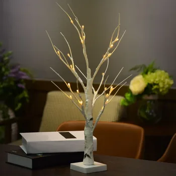 ICOCO 60cm Height Silver Birch LED Light Modern Indoor Tree Lamp Landscape Night Light Table Light Festival Christmas Decoration
ICOCO 60cm Height Silver Birch LED Light Modern Indoor Tree Lamp Landscape Night Light Table Light Festival Christmas Decoration
