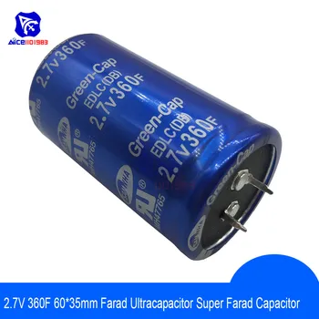 Super Farad Capacitor 2.7V 360F 35*60mm High Frequency Low ESR 2 Pin Super Capacitor for Car Stereo Speaker Battery
Super Farad Capacitor 2.7V 360F 35*60mm High Frequency Low ESR 2 Pin Super Capacitor for Car Stereo Speaker Battery