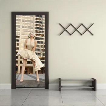 Marilyn Monroe Wall Poster PVC Waterproof DIY Wall Art Imitation 3D Door Sticker Creative Home Decor Wall Sticker
Marilyn Monroe Wall Poster PVC Waterproof DIY Wall Art Imitation 3D Door Sticker Creative Home Decor Wall Sticker