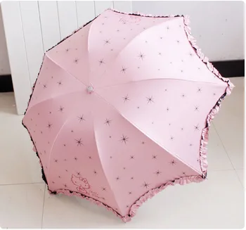 Mini Lace Umbrella Kawaii Cat Lace Sun Rain Foldable Umbrella.Cartoon Folding Collapsible Umbrella Women Children Kids Gift Z588
Mini Lace Umbrella Kawaii Cat Lace Sun Rain Foldable Umbrella.Cartoon Folding Collapsible Umbrella Women Children Kids Gift Z588