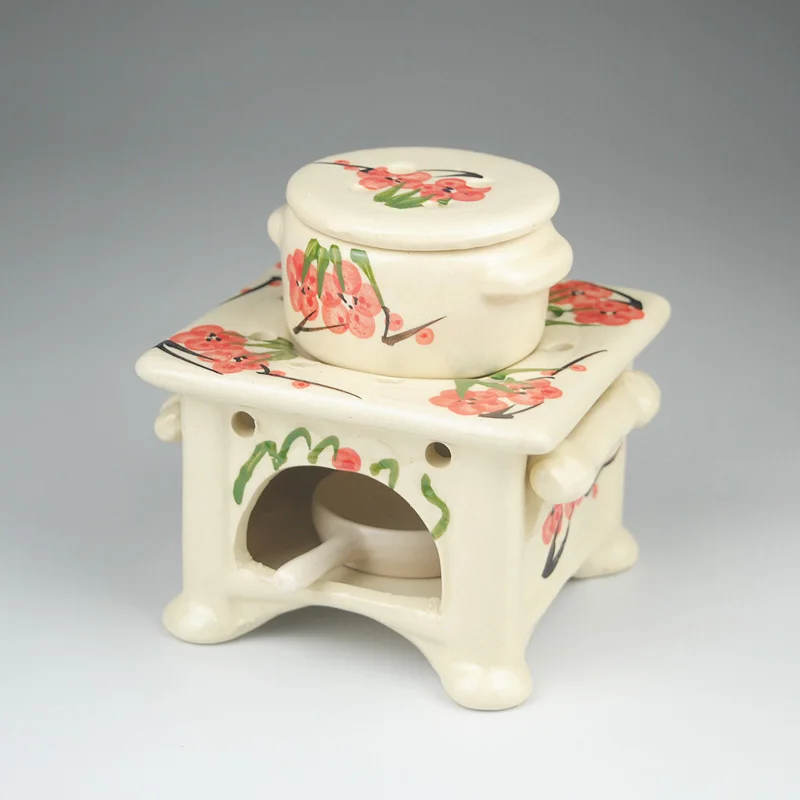 Cute Ceramic Furnace Casserole Creative Essential Oil Diffuser Aroma Burner Aromatherapy Lamp Home Decor Candle Air Freshener
Cute Ceramic Furnace Casserole Creative Essential Oil Diffuser Aroma Burner Aromatherapy Lamp Home Decor Candle Air Freshener