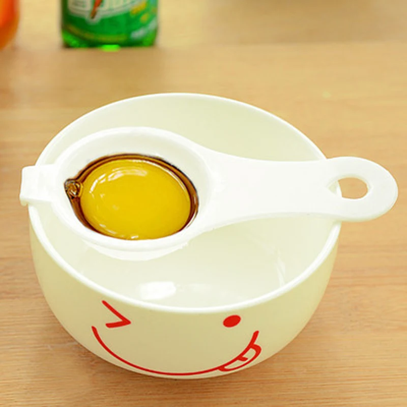 1 Pcs Eco Friendly Egg Yolk White Separator Egg Divider Baking Tools for Cakes Pastry Kitchen Accessories Gadgets Bakeware tools
1 Pcs Eco Friendly Egg Yolk White Separator Egg Divider Baking Tools for Cakes Pastry Kitchen Accessories Gadgets Bakeware tools