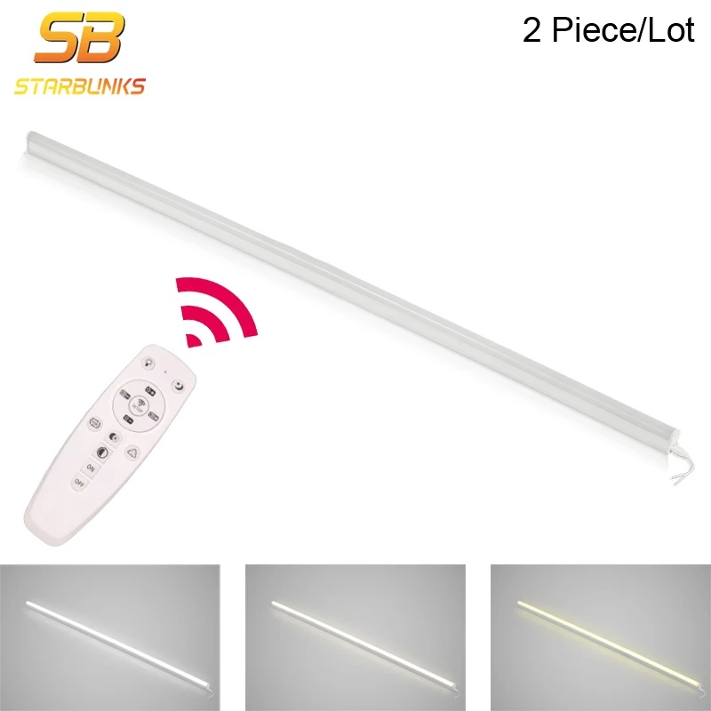 STARBUNKS 2pcs LED Tube T5 Integrated Light 100V 240V 10W 15W 20W Remote Control Wall Lamp Cold Neutrue Warm White T5 Light Tube
STARBUNKS 2pcs LED Tube T5 Integrated Light 100V 240V 10W 15W 20W Remote Control Wall Lamp Cold Neutrue Warm White T5 Light Tube