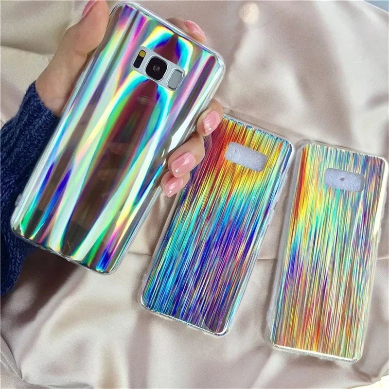 Guties Colorful Bling Glitter Phone Case For Samsung Galaxy S8 S9 Plus Cool Laser Rainbow Shining Soft TPU Back Cover Case Bags
Guties Colorful Bling Glitter Phone Case For Samsung Galaxy S8 S9 Plus Cool Laser Rainbow Shining Soft TPU Back Cover Case Bags