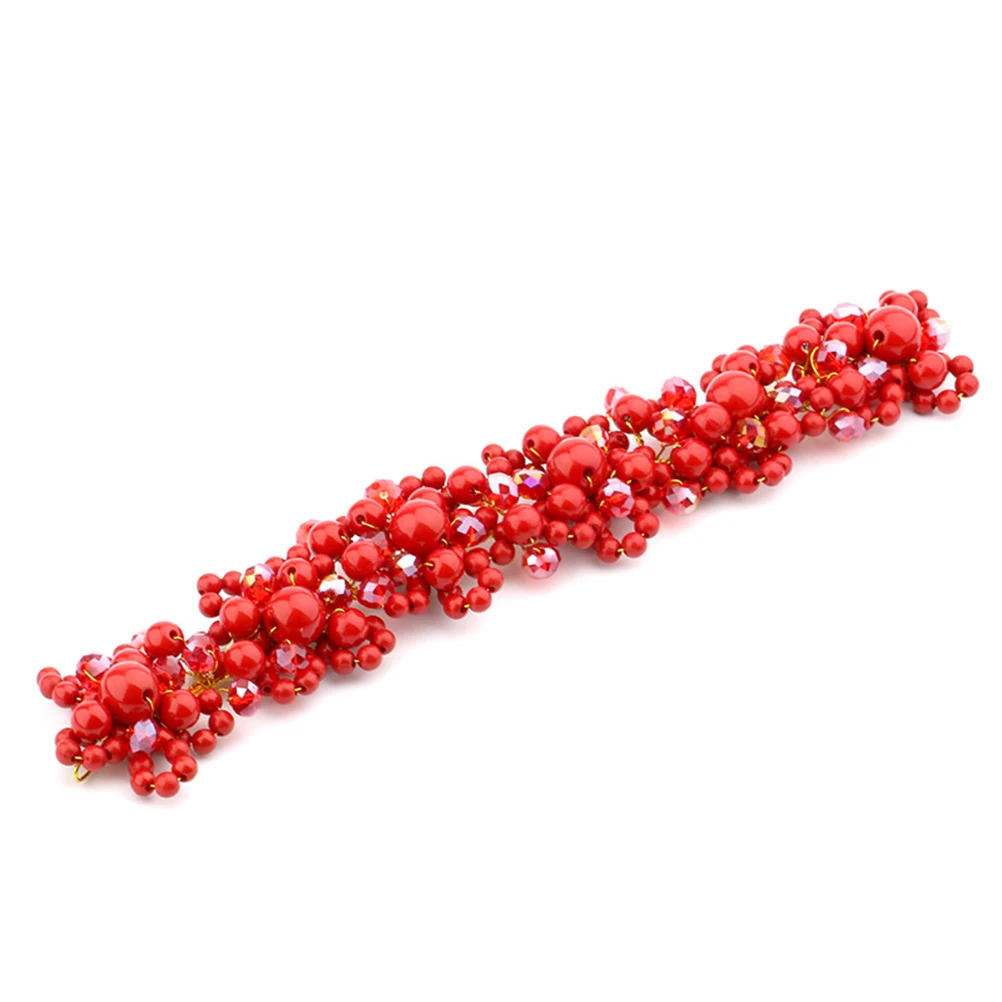 1pcs Bridal Headband Red Elegant Wedding Dress Accessories Hair Band Hair Hoop for Engagement Banquet Wedding
1pcs Bridal Headband Red Elegant Wedding Dress Accessories Hair Band Hair Hoop for Engagement Banquet Wedding