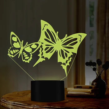 Butterfly shapes Night Lamps 7 changing Colors touch switch ideal birthday Thanksgiving Christmas gift for lovers home decor
Butterfly shapes Night Lamps 7 changing Colors touch switch ideal birthday Thanksgiving Christmas gift for lovers home decor