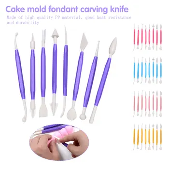 8pcs/lot Fondant Cake Pastry Carving Cutter Sugarcaraft Decorating Brush Mold Plastic Flower Clay Modelling Tool Set
8pcs/lot Fondant Cake Pastry Carving Cutter Sugarcaraft Decorating Brush Mold Plastic Flower Clay Modelling Tool Set