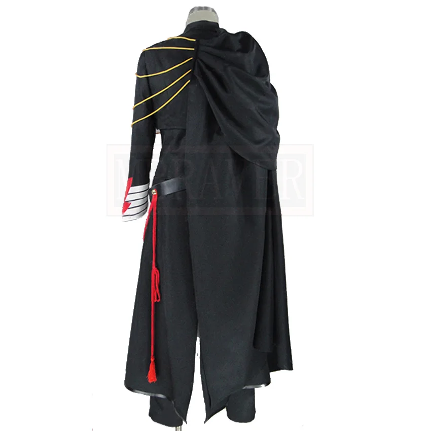 Code Geass Lelouch Ashford Full Set Halloween Cosplay Costume Black Custom Made For Rebellion Theme - 5 Code Geass Lelouch Ashford Full Set Halloween Cosplay Costume Black Custom Made For Rebellion Theme - 5