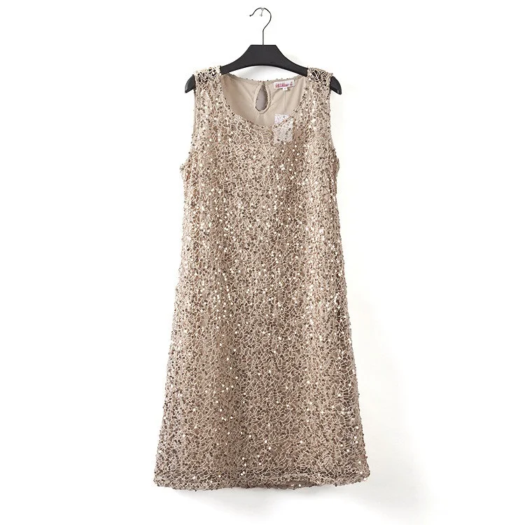 plus size stretchable women sequin sleeveless dress casual dresses party evening elegant vestidos de fest
plus size stretchable women sequin sleeveless dress casual dresses party evening elegant vestidos de fest