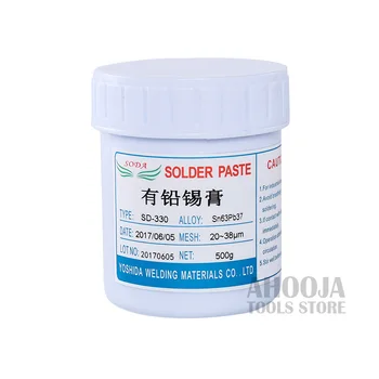 No-Clean BGA Dedicated Solder Paste 500g SMT Solder Flux Paste LED Welding Low Temperature Paste Flux For Phone Repair SD-330
No-Clean BGA Dedicated Solder Paste 500g SMT Solder Flux Paste LED Welding Low Temperature Paste Flux For Phone Repair SD-330
