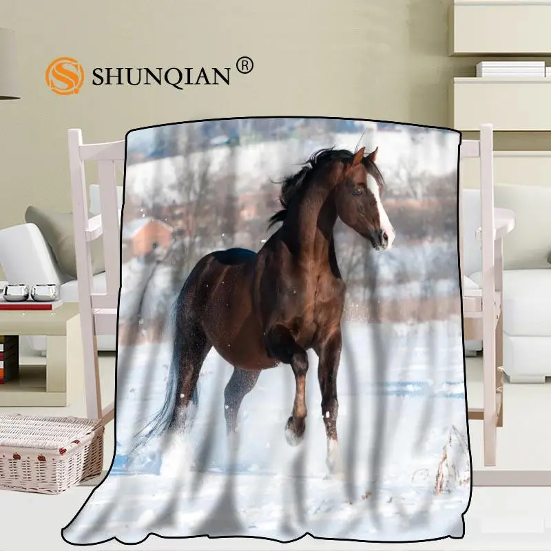 Custom Horse Blanket Blending Fabric 56x80inch 50X60inch 40X50inch Sofa Bed Throw Blanket Kid Adult Warm Blanket
Custom Horse Blanket Blending Fabric 56x80inch 50X60inch 40X50inch Sofa Bed Throw Blanket Kid Adult Warm Blanket