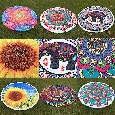 Indian Mandala Throw Tapestries Hippie Round Roundie Beach Towel Yoga Mat NEW Towel
Indian Mandala Throw Tapestries Hippie Round Roundie Beach Towel Yoga Mat NEW Towel