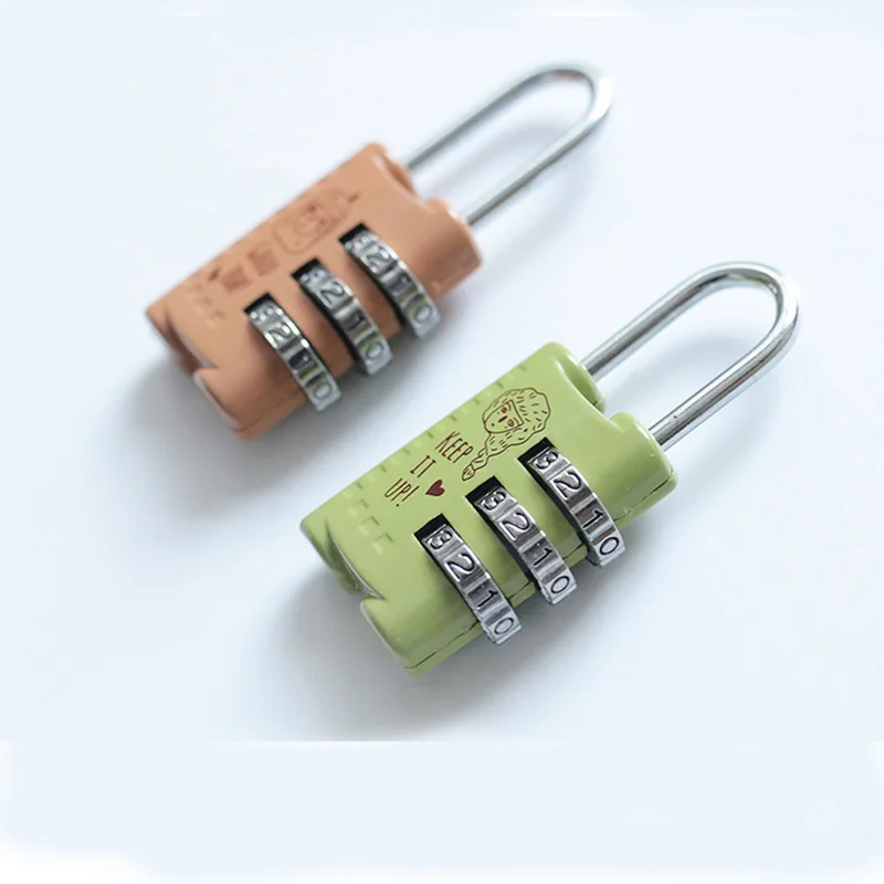 1PCS Cute Colorful Alloy Combination Code Number Lock Padlock Luggage lock Cabinet Locks For School Office Supplies Fashion Gift
1PCS Cute Colorful Alloy Combination Code Number Lock Padlock Luggage lock Cabinet Locks For School Office Supplies Fashion Gift