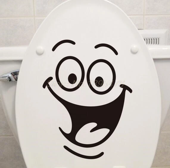 Smile face Toilet stickers diy personalized furniture decoration wall decals fridge washing machine sticker Bathroom Car Gift
Smile face Toilet stickers diy personalized furniture decoration wall decals fridge washing machine sticker Bathroom Car Gift