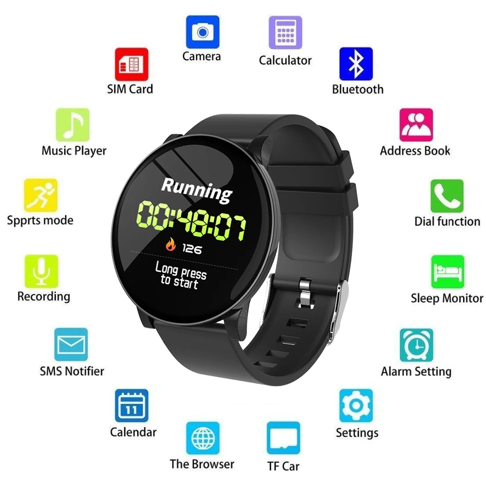 smart watch smartwatch relogio inteligente heart rate monitor connect Waterproof women men Sport For Android IOS zw8
smart watch smartwatch relogio inteligente heart rate monitor connect Waterproof women men Sport For Android IOS zw8