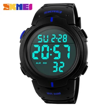 

Sports Watch Men Top Brand Luxury Famous LED Digital Watches Male Clocks Men's Watch Relojes Deportivos Herren Uhren SKMEI 2018