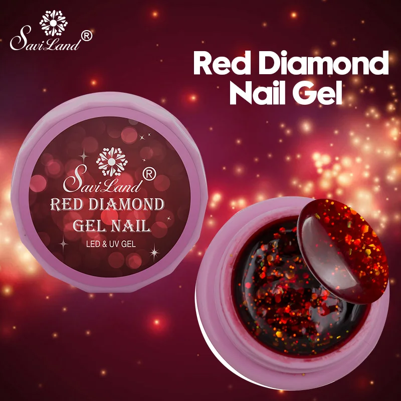Saviland 8ml Red Diamond Gel Nail Polish Soak Off Glitter UV Led Nail gel Nail Lacquer Blood Vampire Gel Varnish Nail Art
Saviland 8ml Red Diamond Gel Nail Polish Soak Off Glitter UV Led Nail gel Nail Lacquer Blood Vampire Gel Varnish Nail Art