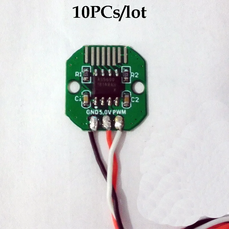 10PCs Coded Disc AS5600 Encoder 12-Bit I2C/PWM Output Programmable Contactless Potentiometer Magnetic Rotary Position Sensor
10PCs Coded Disc AS5600 Encoder 12-Bit I2C/PWM Output Programmable Contactless Potentiometer Magnetic Rotary Position Sensor