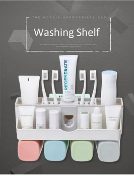 Hot sale Tooth Brush Holder Automatic Toothpaste Dispenser Wall-mounted Bathroom Set Toothbrush Toothpaste Holder
Hot sale Tooth Brush Holder Automatic Toothpaste Dispenser Wall-mounted Bathroom Set Toothbrush Toothpaste Holder