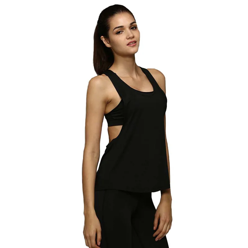 Summer Sleeveless Vest Women Casual Tanks Tops Dry Quick Loose Fitness Camis Singlet Tops Solid Color
Summer Sleeveless Vest Women Casual Tanks Tops Dry Quick Loose Fitness Camis Singlet Tops Solid Color