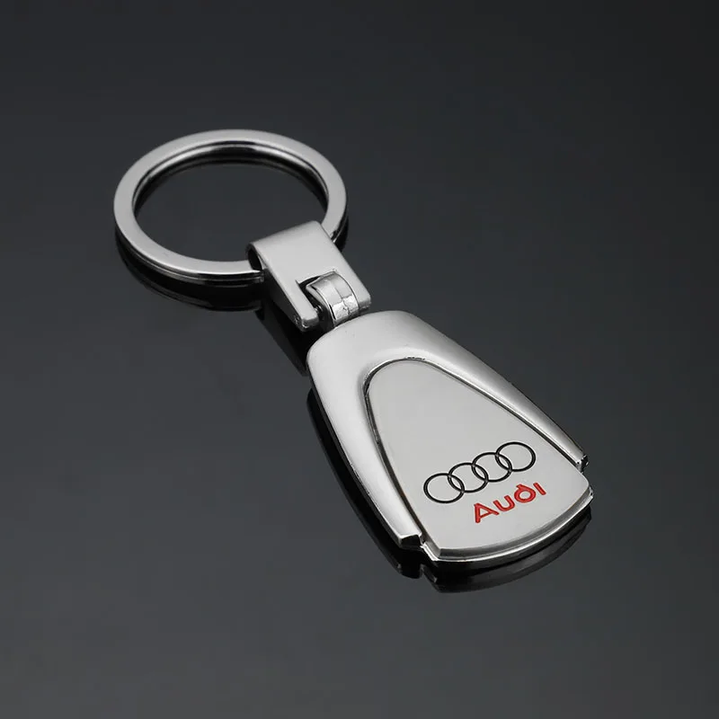 Keychain AUDI car logo metal keychain creative trapezoid advertising waist hanging key ring chain pendant Key chain
Keychain AUDI car logo metal keychain creative trapezoid advertising waist hanging key ring chain pendant Key chain