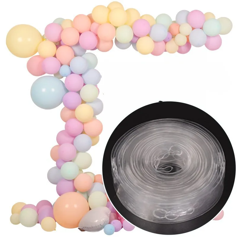 5M Plastic Balloon Chain DIY Latex Balloons Modeling Tool Ballon Tie Knob fixing Tool Birthday Party Wedding Decoration Supplies
5M Plastic Balloon Chain DIY Latex Balloons Modeling Tool Ballon Tie Knob fixing Tool Birthday Party Wedding Decoration Supplies
