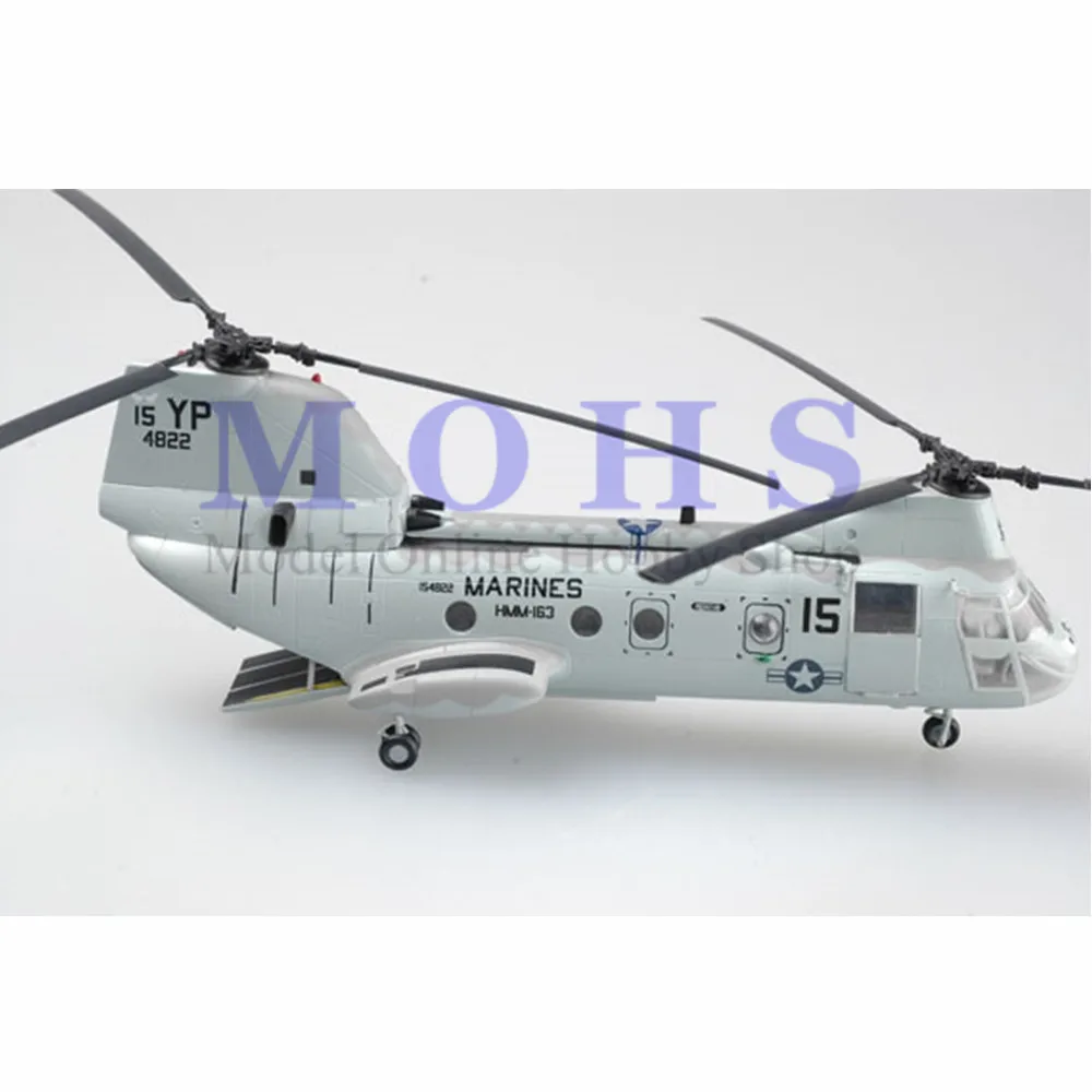 EASY MODEL 37000 Assembled Model Finished Scale Model Scale Helicopter Sea Knight Helicopter Marines CH-46E HMM-163
EASY MODEL 37000 Assembled Model Finished Scale Model Scale Helicopter Sea Knight Helicopter Marines CH-46E HMM-163