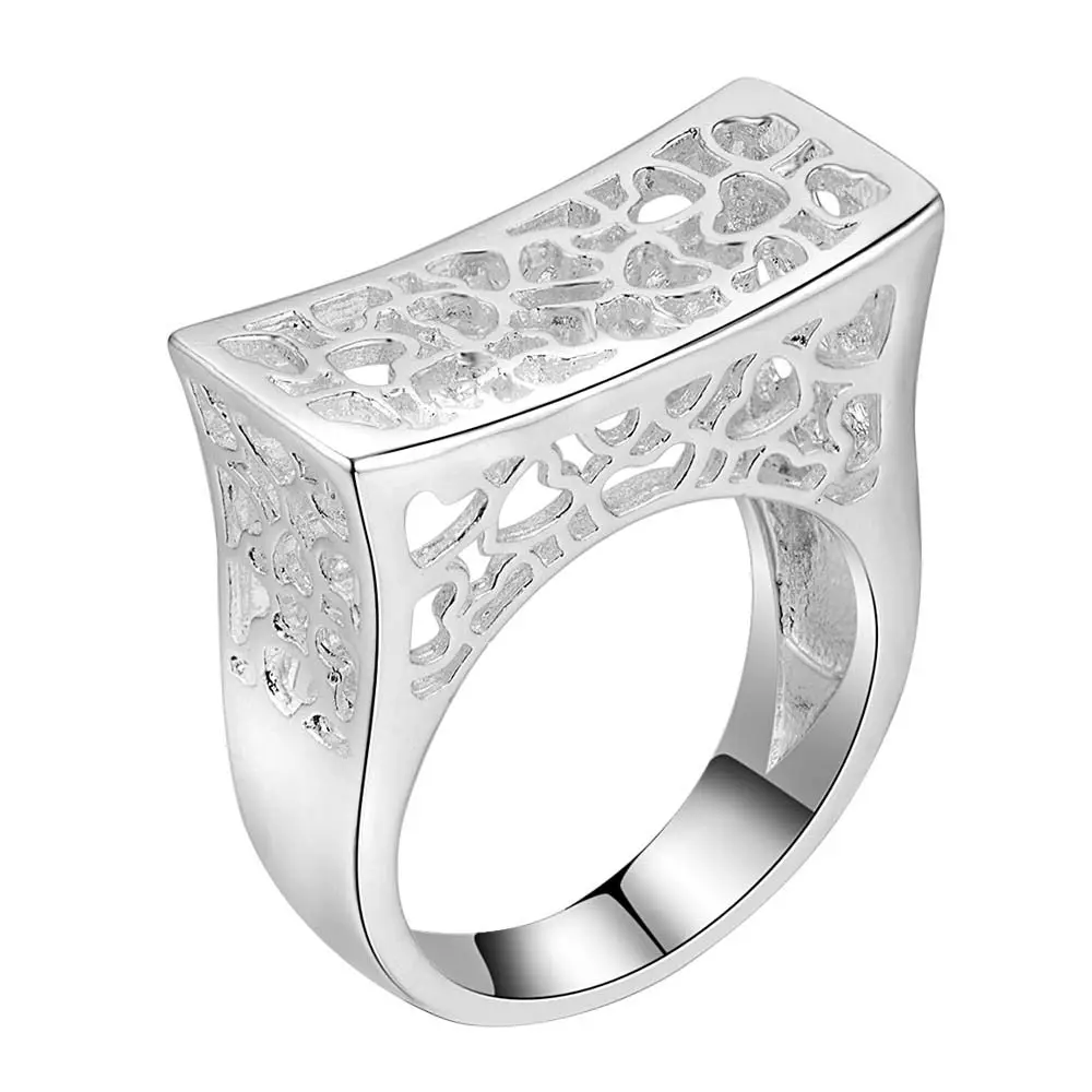 Silver finger ring hollow geometric fashion jewelry cool street style good quality and low price AR330
Silver finger ring hollow geometric fashion jewelry cool street style good quality and low price AR330