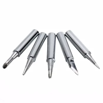 5pcs 900M-T Series Sliver Metal Soldering Iron Head Tip Lead-free Replacement Soldering Welding Sting Soldering Iron Station
5pcs 900M-T Series Sliver Metal Soldering Iron Head Tip Lead-free Replacement Soldering Welding Sting Soldering Iron Station