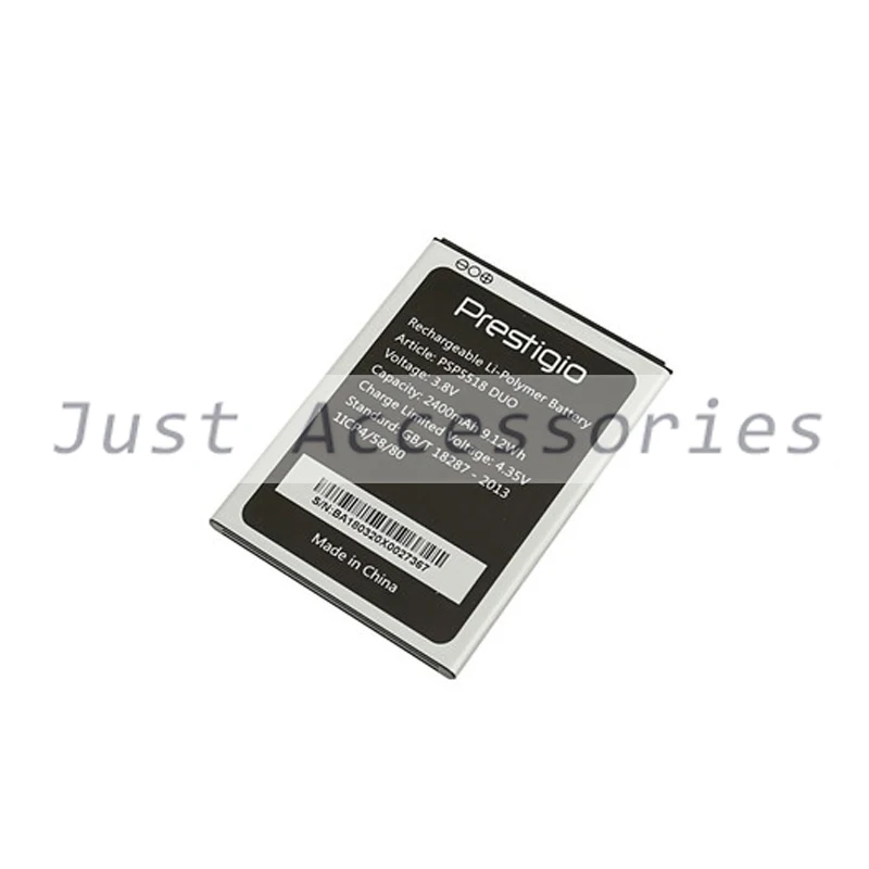 2400mAh Polymer Smart Mobile Phone PSP5518DUO Battery Batteries For Prestigio Muze X5 Lte Psp 5518 PSP5518 DUO
2400mAh Polymer Smart Mobile Phone PSP5518DUO Battery Batteries For Prestigio Muze X5 Lte Psp 5518 PSP5518 DUO
