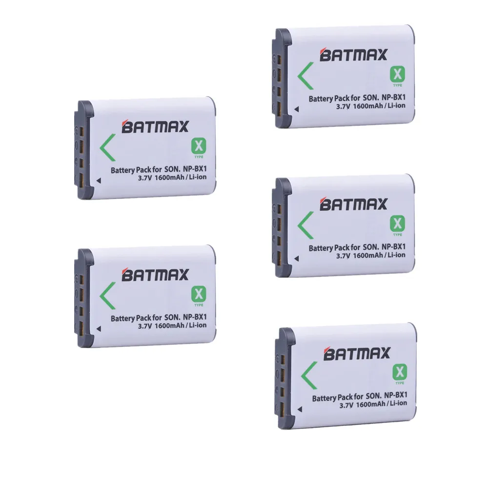 Batmax 5Pcs NP-BX1 NPBX1 np bx1 Battery Pack for SONY DSC RX1 RX100 RX100iii M3 M2 RX1R WX300 HX300 HX400 HX50 HX60 GWP88 PJ240E
Batmax 5Pcs NP-BX1 NPBX1 np bx1 Battery Pack for SONY DSC RX1 RX100 RX100iii M3 M2 RX1R WX300 HX300 HX400 HX50 HX60 GWP88 PJ240E