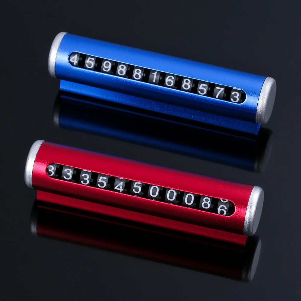 Car Temporary Parking Card Rotate Phone Number Plate Aluminum Stickers Universal Park Stop in Car-styling Goods Auto Accessories
Car Temporary Parking Card Rotate Phone Number Plate Aluminum Stickers Universal Park Stop in Car-styling Goods Auto Accessories