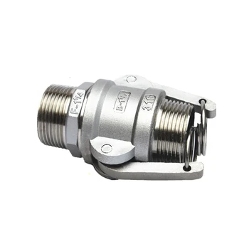 1/2" 3/4" 1" 1-1/4" 1-1/2" BSPT Male Thread 304 Stainless Steel B + F Type Camlock Cam Lock Fitting Pump Adapter For Homebrew
1/2" 3/4" 1" 1-1/4" 1-1/2" BSPT Male Thread 304 Stainless Steel B + F Type Camlock Cam Lock Fitting Pump Adapter For Homebrew