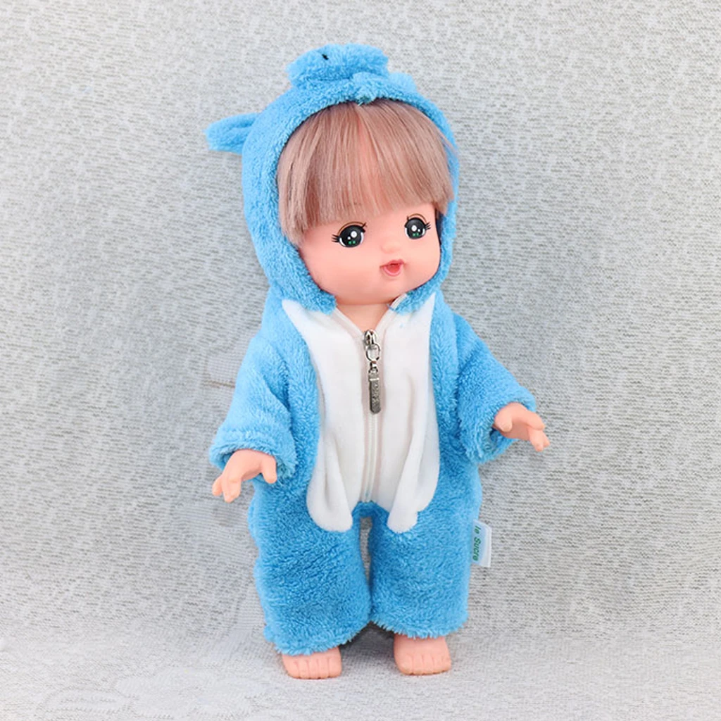 Fashion 25cm Doll Lovely Hooded Jumpsuit Cute Blue Pig Outfits for Mellchan Dolls Dress Up Clothes Accessories
Fashion 25cm Doll Lovely Hooded Jumpsuit Cute Blue Pig Outfits for Mellchan Dolls Dress Up Clothes Accessories