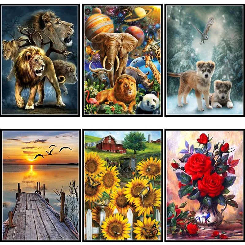DIY diamond painting cross stitch mosaic full circle 5D diamond flower animal home decoration diamond embroidery children's gift
DIY diamond painting cross stitch mosaic full circle 5D diamond flower animal home decoration diamond embroidery children's gift