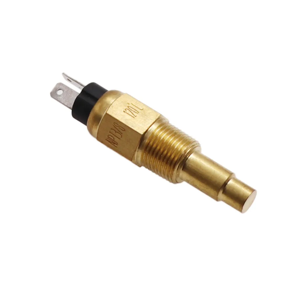 Oil Temperature Sensor Sender M14 3/8 NPT for Oil Temp Gauge 120 Degree Alarm Temp
Oil Temperature Sensor Sender M14 3/8 NPT for Oil Temp Gauge 120 Degree Alarm Temp
