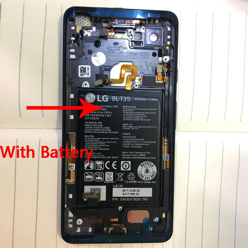 ZUCZUG New Metal Rear Housing With Battery For HTC Google Pixel 2XL Battery Cover Back Case Door+Tools
ZUCZUG New Metal Rear Housing With Battery For HTC Google Pixel 2XL Battery Cover Back Case Door+Tools