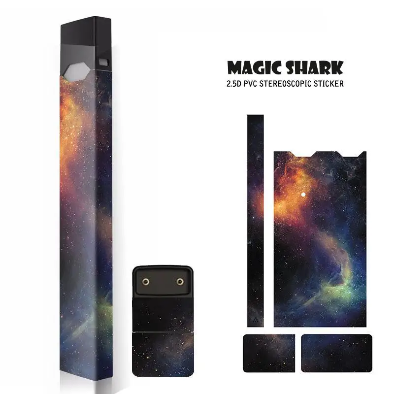 Magic Shark 2.5d Stereo Fashion Film Stickers For Juul Electronic Cigarette Accessory Case Cover Sticker For Juul
Magic Shark 2.5d Stereo Fashion Film Stickers For Juul Electronic Cigarette Accessory Case Cover Sticker For Juul