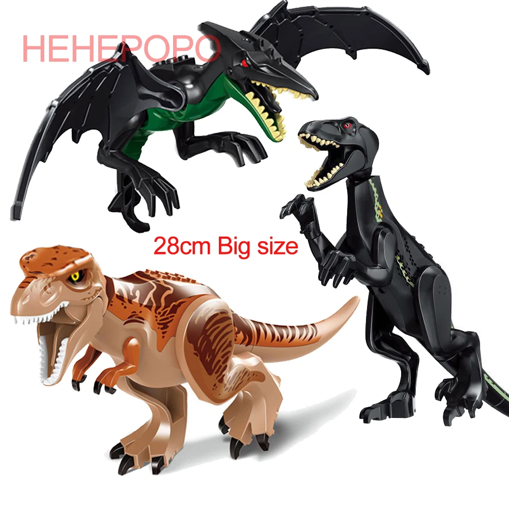 Big Size Free Shipping Single Legoing Dinosaurs Building Block T-Rex Raptor Pterosaur Triceratops Dinosaur Figures Bricks Toys
Big Size Free Shipping Single Legoing Dinosaurs Building Block T-Rex Raptor Pterosaur Triceratops Dinosaur Figures Bricks Toys