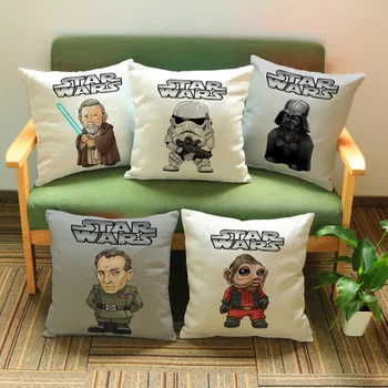 Cute Star Wars Outdoor Pillow Covers Jedi Knights Darth Vander Stormtrooper Jar-Jar Sith Cotton Linen Home Decor Cushion Covers
Cute Star Wars Outdoor Pillow Covers Jedi Knights Darth Vander Stormtrooper Jar-Jar Sith Cotton Linen Home Decor Cushion Covers
