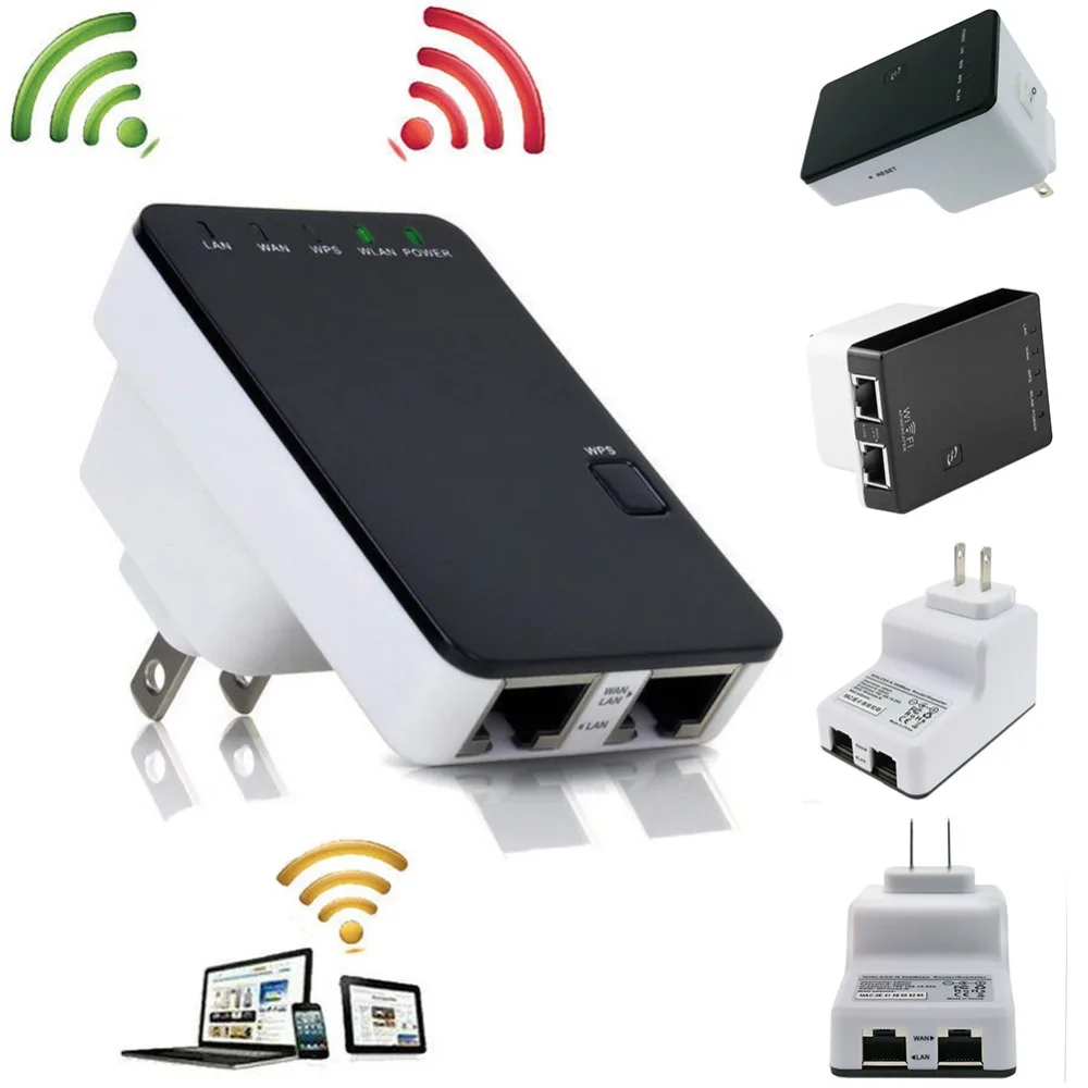 300 Мбит/с Беспроводной-N Range Extender Wi-Fi ретранслятор усилитель сигнала сети