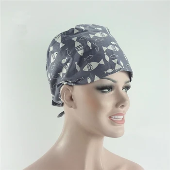 100% Cotton Grey Fish Print Surgical Cap Doctors Nurse Working Cap Hospital Medical Cap Adjustable Cap for Male and Female
100% Cotton Grey Fish Print Surgical Cap Doctors Nurse Working Cap Hospital Medical Cap Adjustable Cap for Male and Female