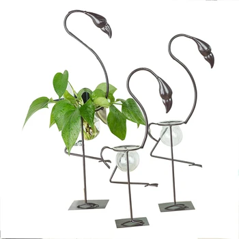 Home Decoration Miniatures Furnishing Artistic Flamingo Model Metal Water Planting Seed Pastoral Style Office Decorative Crafts 
Home Decoration Miniatures Furnishing Artistic Flamingo Model Metal Water Planting Seed Pastoral Style Office Decorative Crafts